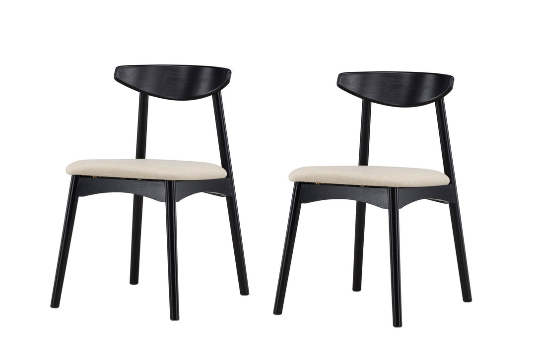 Vind Ven Dining Chair 2-pack - Black /