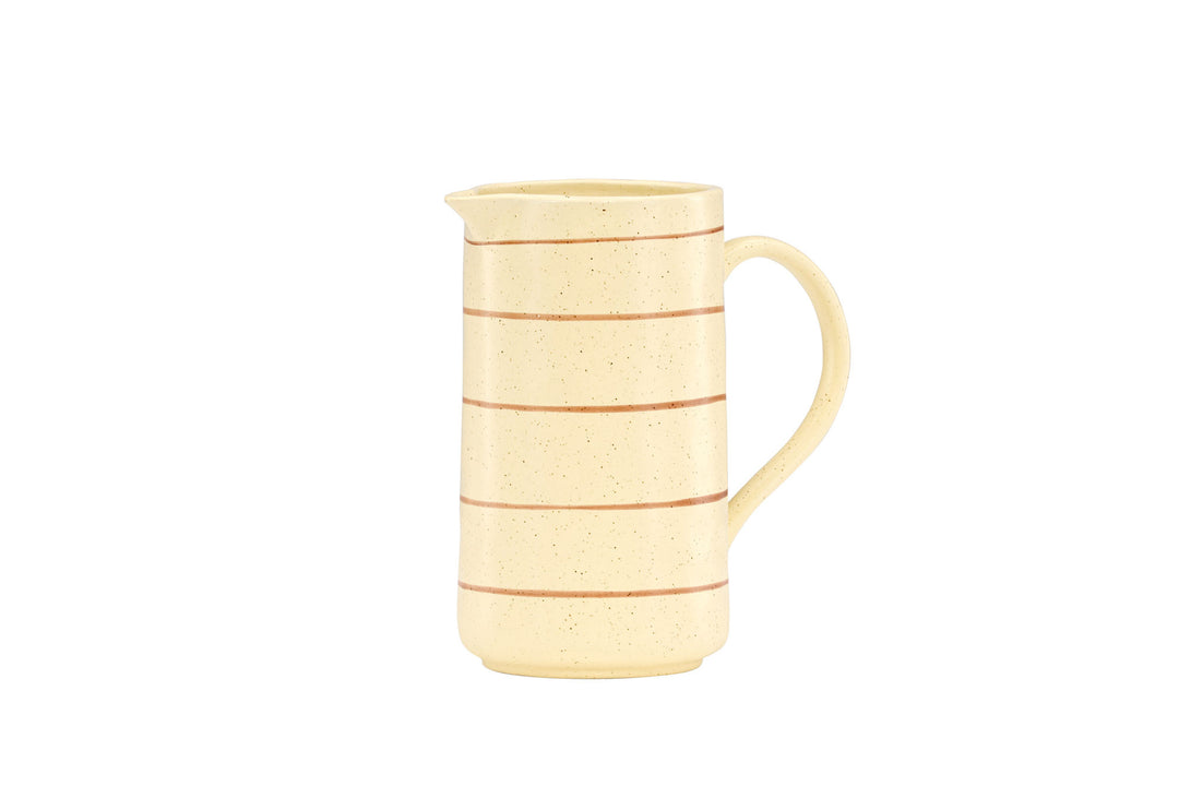 Venture Home Kutie Milk Jug - Beige/brown - 13*22Hcm
