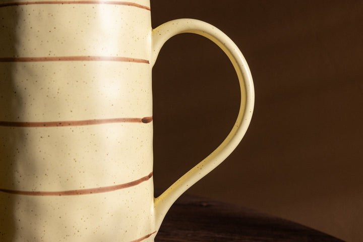 Venture Home Kutie Milk Jug - Beige/brown - 13*22Hcm