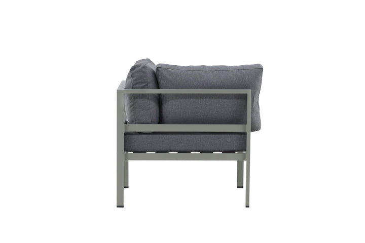 Venture Home Copacabana Corner Part - Khaki / Grey Cushion