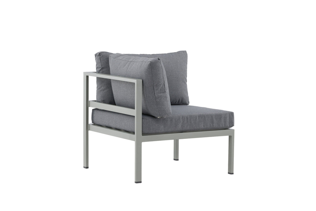 Venture Home Copacabana Corner Part - Khaki / Grey Cushion