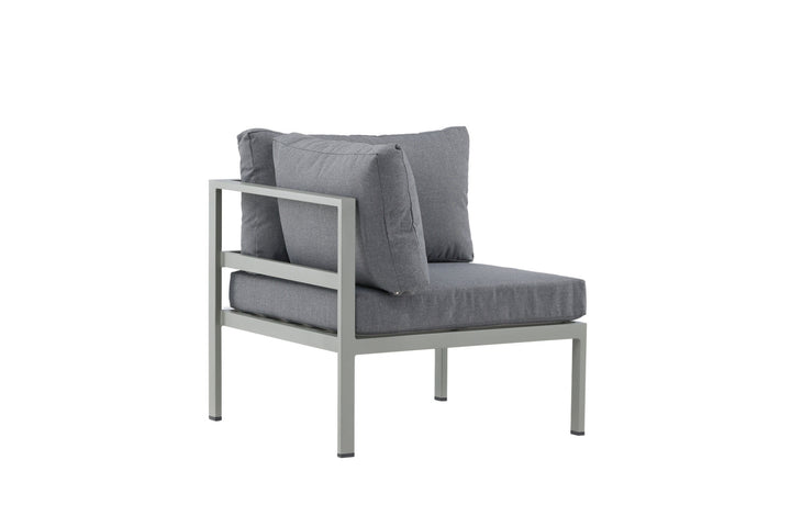 Venture Home Copacabana Corner Part - Khaki / Grey Cushion