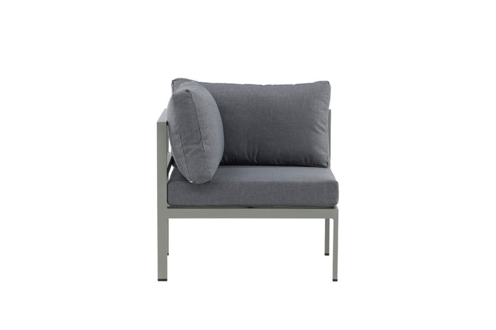 Venture Home Copacabana Corner Part - Khaki / Grey Cushion