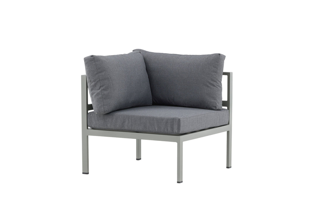 Venture Home Copacabana Corner Part - Khaki / Grey Cushion