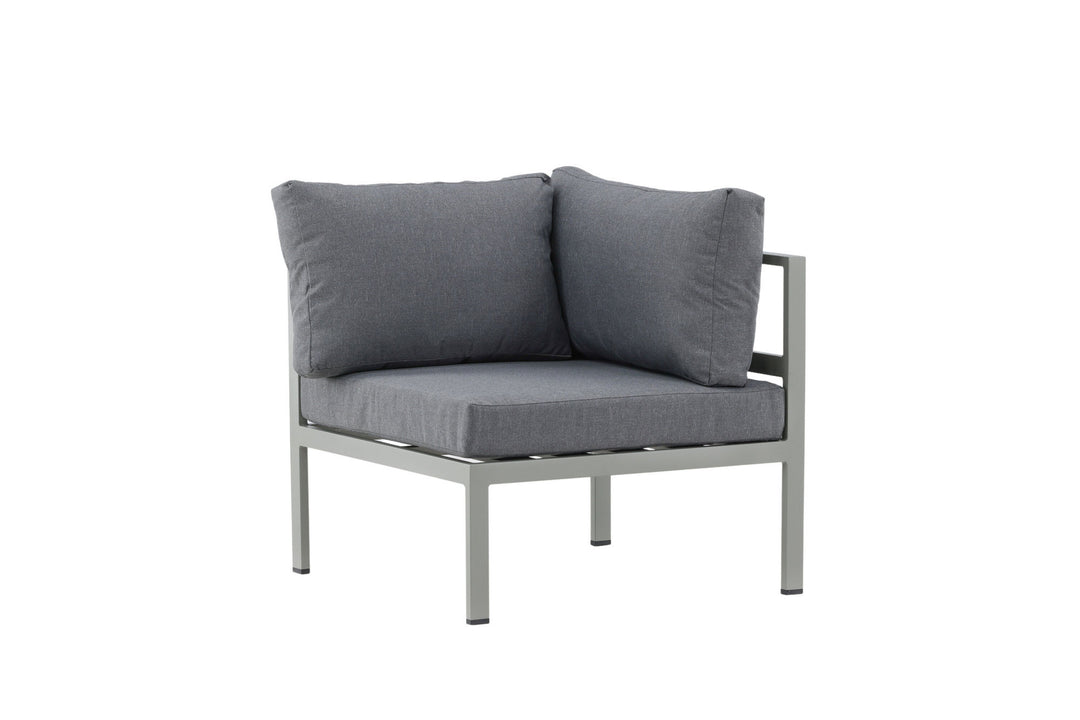 Venture Home Copacabana Corner Part - Khaki / Grey Cushion