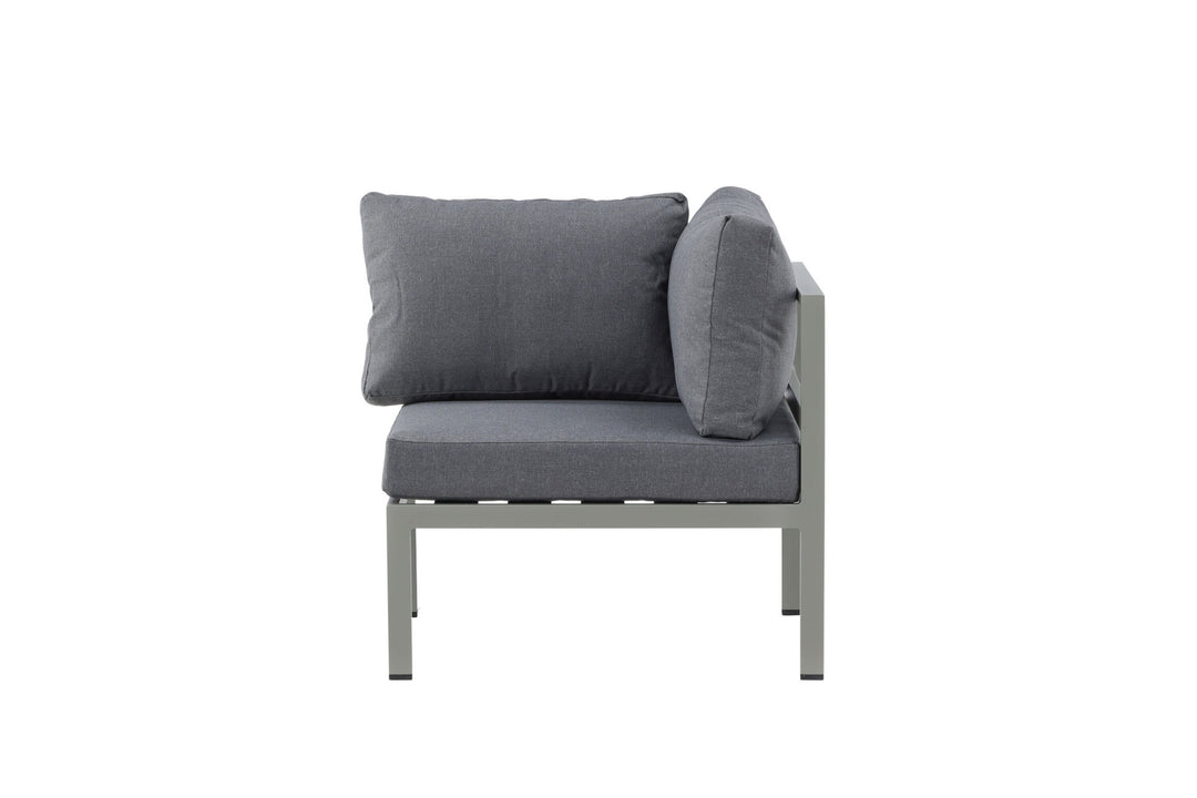 Venture Home Copacabana Corner Part - Khaki / Grey Cushion