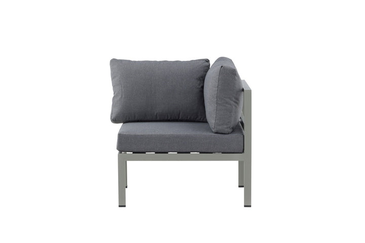 Venture Home Copacabana Corner Part - Khaki / Grey Cushion