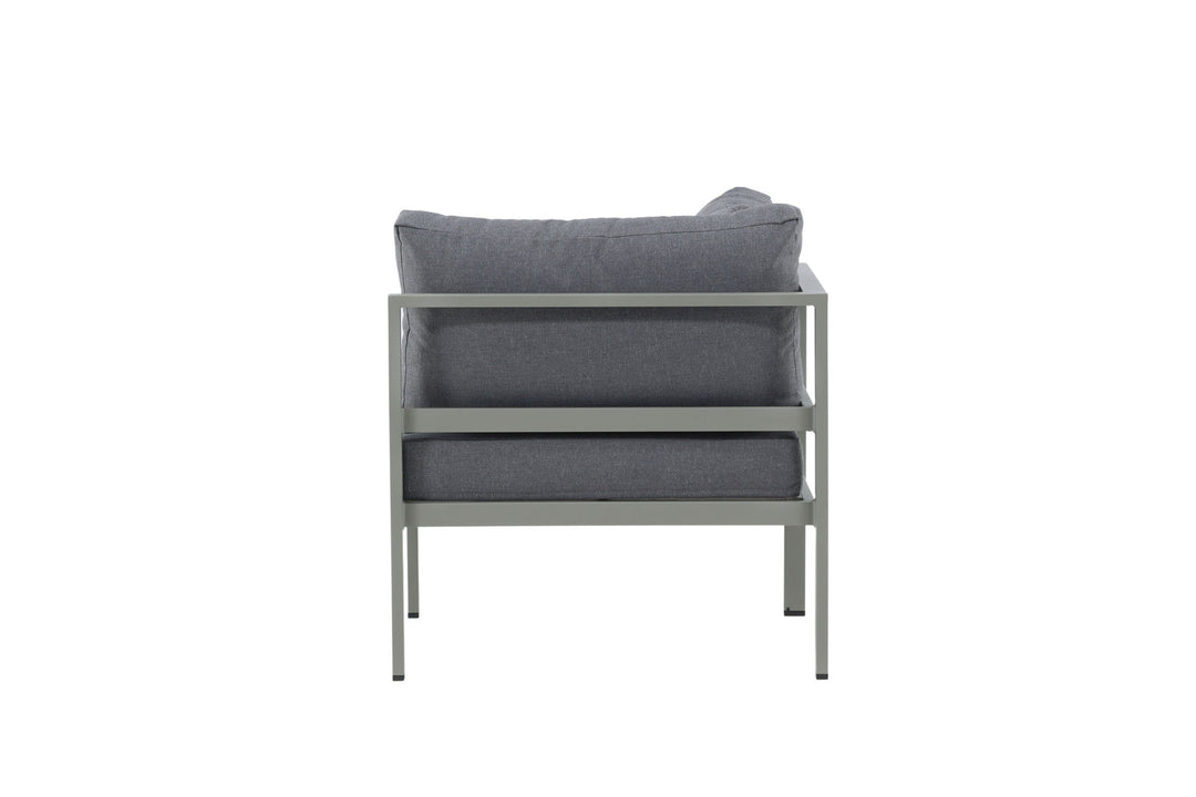 Venture Home Copacabana Corner Part - Khaki / Grey Cushion