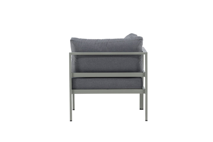 Venture Home Copacabana Corner Part - Khaki / Grey Cushion