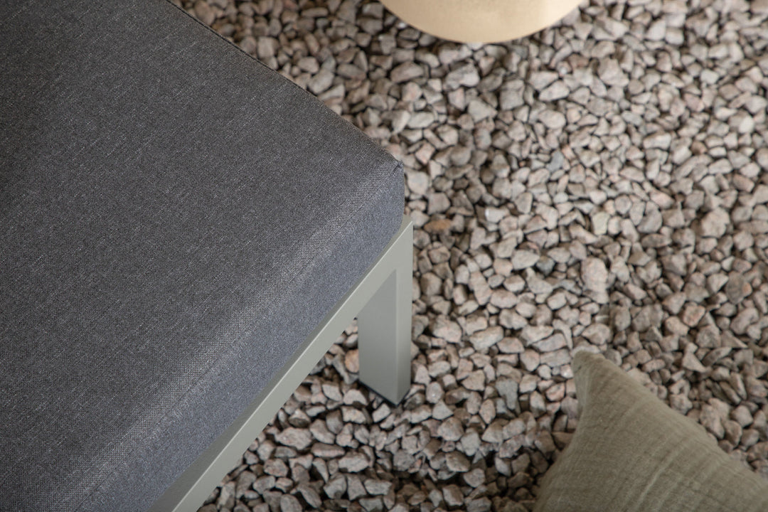 Venture Home Copacabana Corner Part - Khaki / Grey Cushion