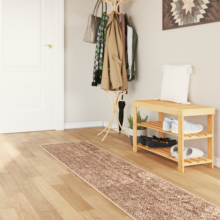 Tæppe Runner MARSA Gul 50 x 300 cm Polyester og PVC