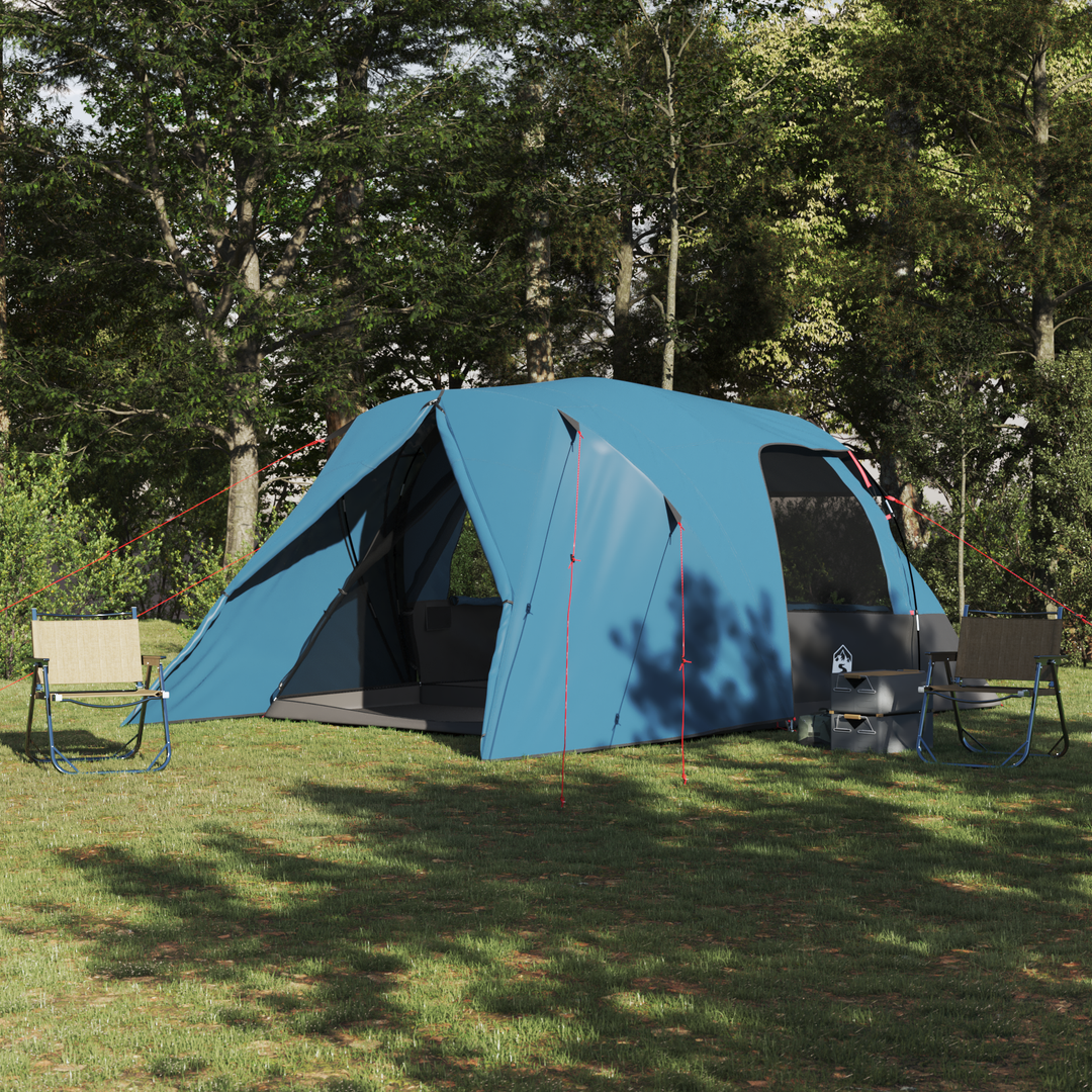 Dombet 6-personer med tag med opbevaring Blå 500 x 314 x 206 cm
