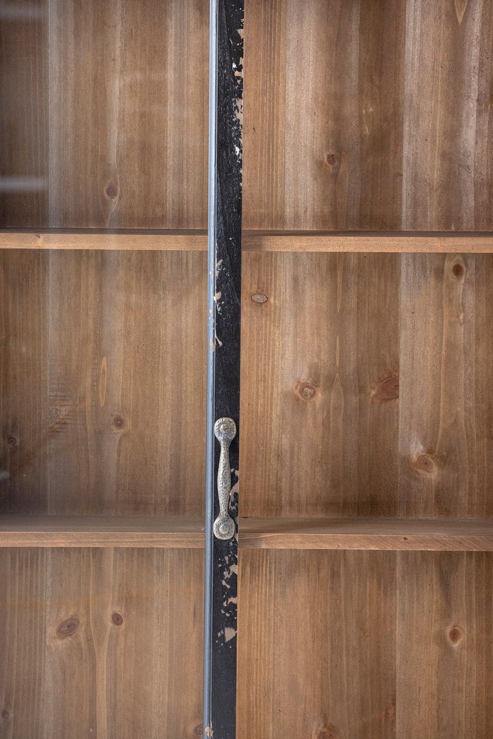 Creative Collection Hazem Skab, Sort, Fyrretræ