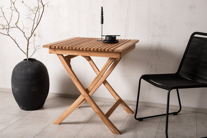 Venture Home Ghana - Folding Table- Natural - Teak - 70*70cm