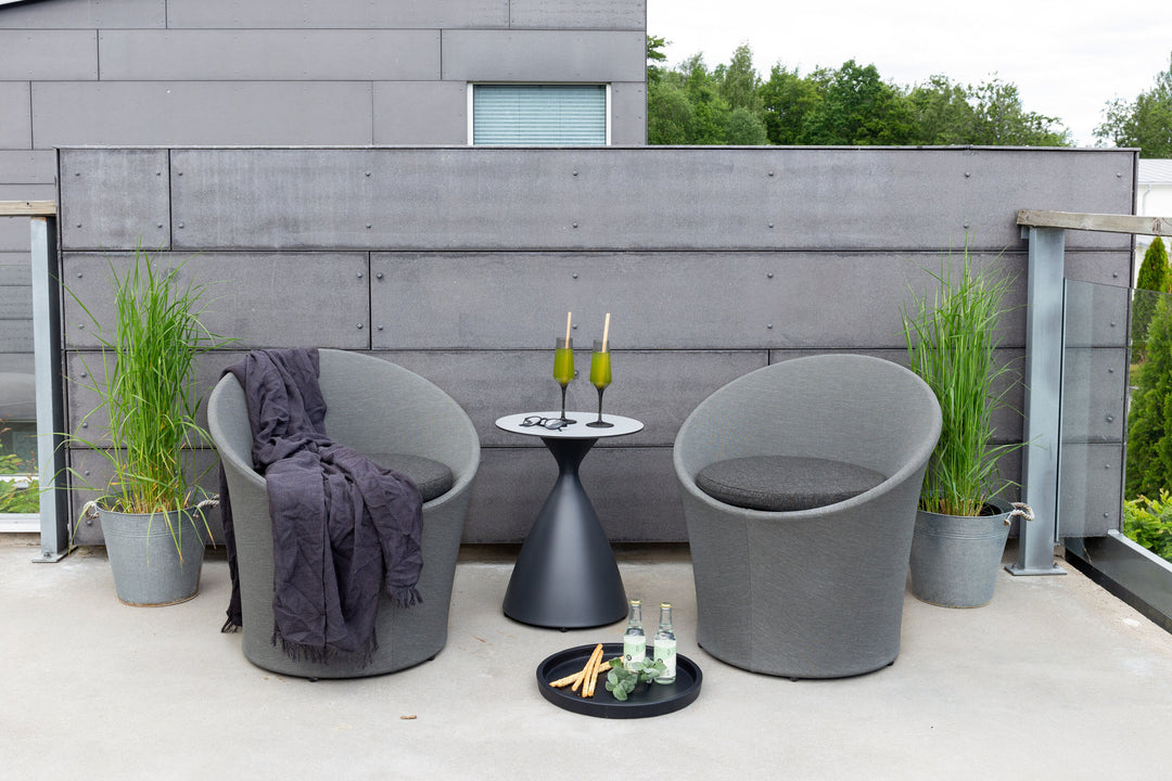 Venture Home Spoga - Lounge Set- Black / Grey - -