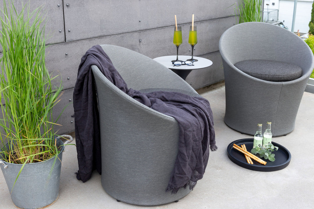 Venture Home Spoga - Lounge Set- Black / Grey - -