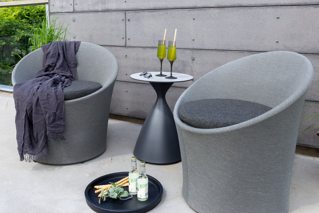 Venture Home Spoga - Lounge Set- Black / Grey - -