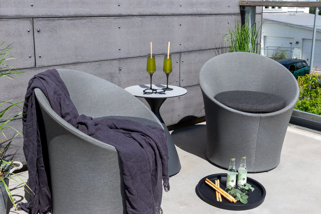 Venture Home Spoga - Lounge Set- Black / Grey - -