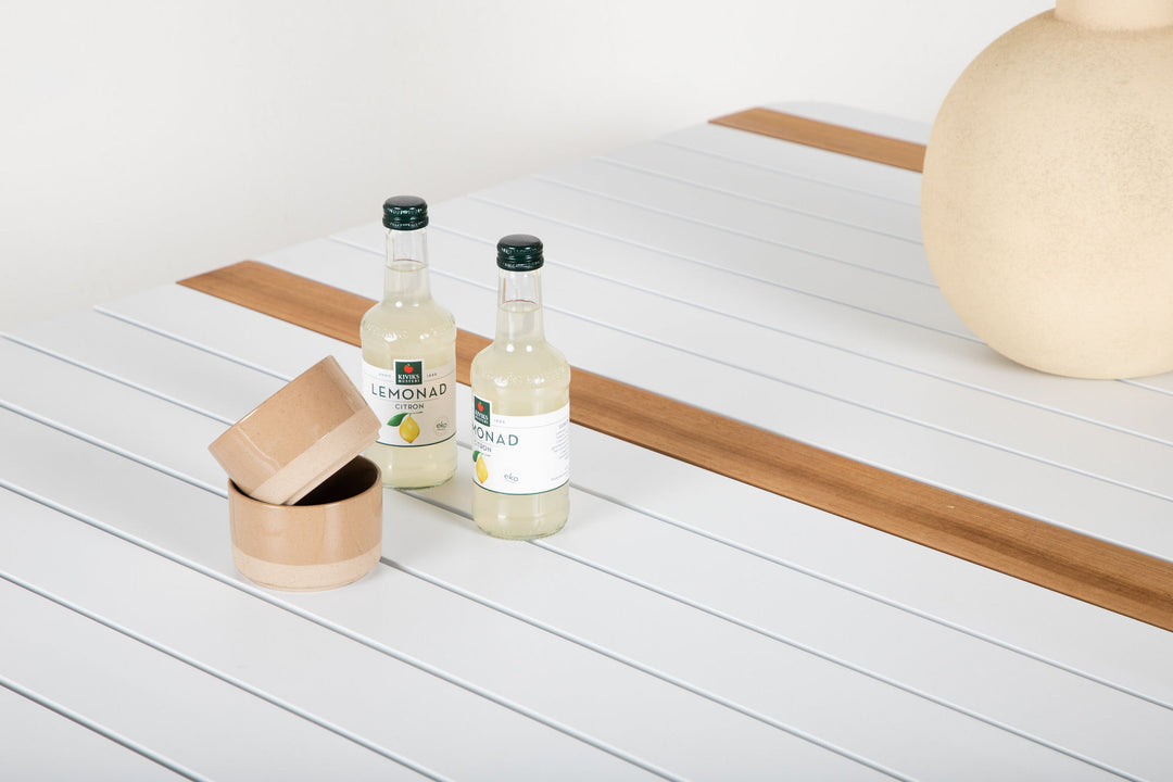 Venture Home Togo - Dining Table- White / Teak - Allu / Teak - 150*90