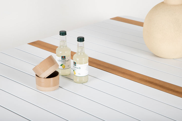 Venture Home Togo - Dining Table- White / Teak - Allu / Teak - 150*90