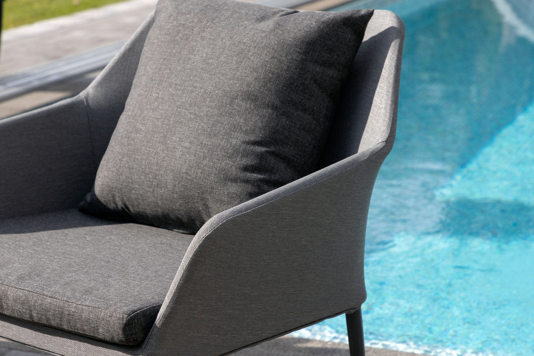 Venture Home Spoga - Sofa Set- Black / Grey - -