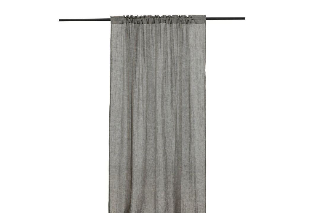Venture Home Elena Curtain Polyster/cotton - Black / - 240*135