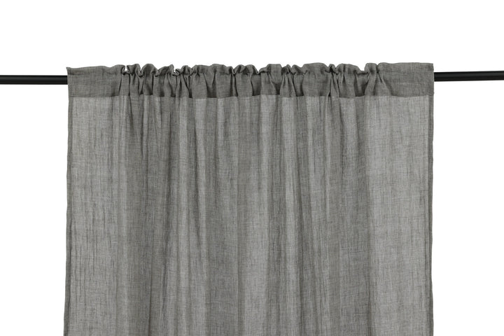 Venture Home Elena Curtain Polyster/cotton - Black / - 240*135