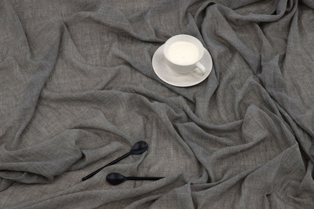 Venture Home Elena Curtain Polyster/cotton - Black / - 240*135