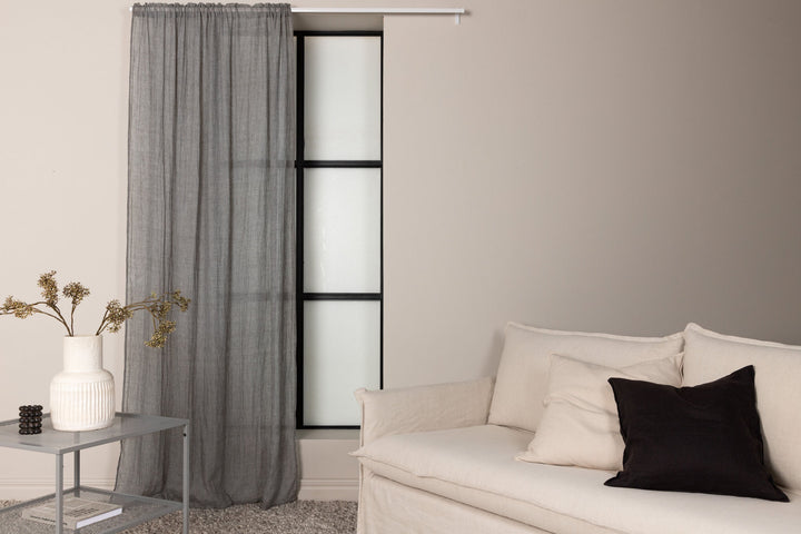 Venture Home Elena Curtain Polyster/cotton - Black / - 240*135