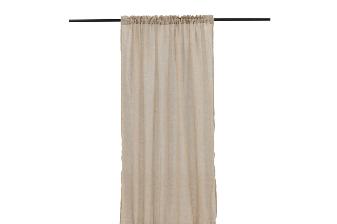 Venture Home Elena Curtain Polyster/cotton - Beige / - 240*135