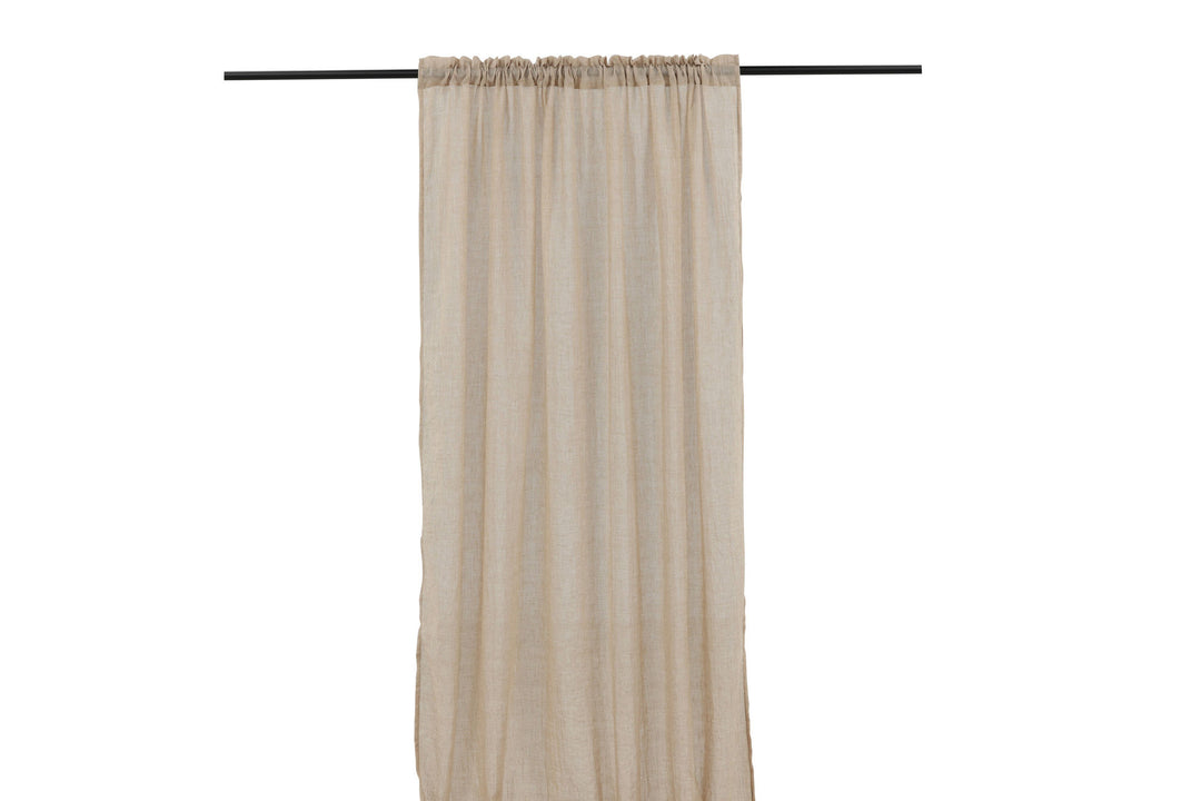Venture Home Elena Curtain Polyster/cotton - Beige / - 240*135