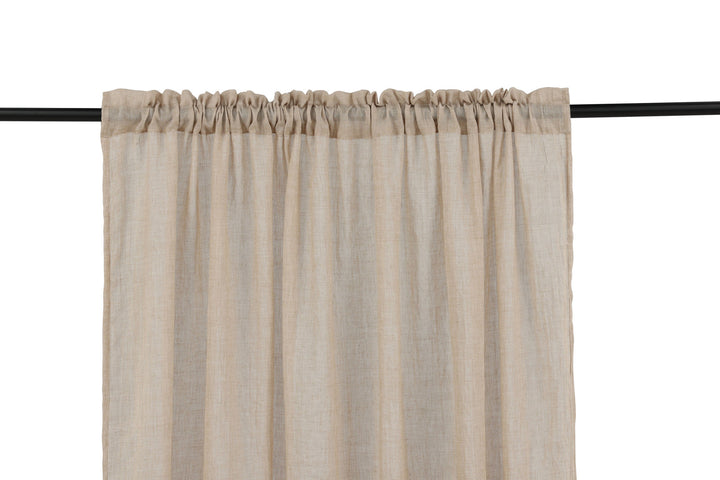 Venture Home Elena Curtain Polyster/cotton - Beige / - 240*135