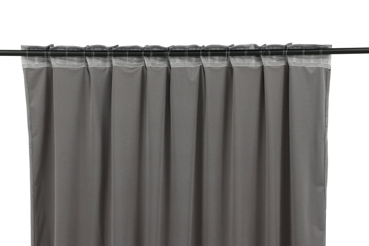 Venture Home Mary Curtain Polyester/velvet - Grey / - 250*135