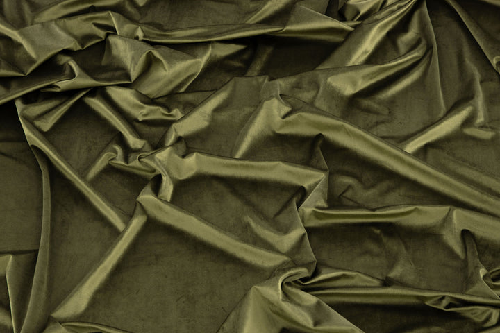 Venture Home Mary Curtain Polyester/velvet - Green / - 250*135