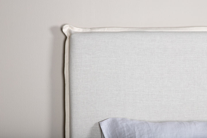 Venture Home Signe Headboard cover Linen - White - 180*140