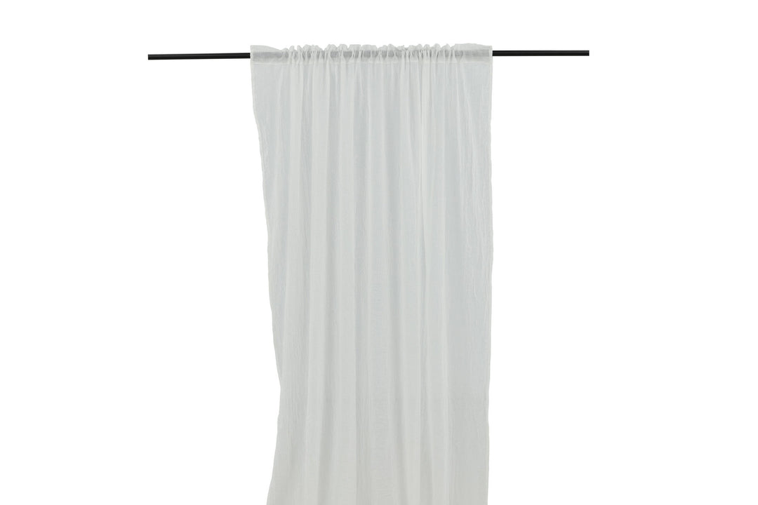 Venture Home Elena Curtain Polyster/cotton - White / - 240*135
