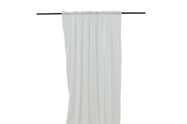 Venture Home Elena Curtain Polyster/cotton - White / - 240*135