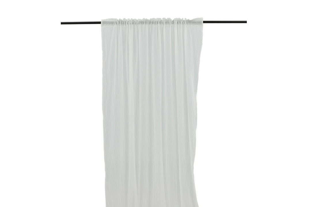Venture Home Elena Curtain Polyster/cotton - White / - 240*135