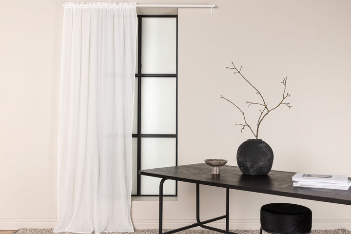 Venture Home Elena Curtain Polyster/cotton - White / - 240*135