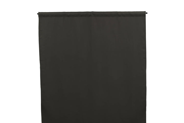 Venture Home Evelyn Curtain Polyester blackout - Dark grey - 135*290 - Multi tape