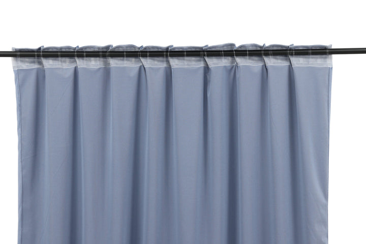 Venture Home Mary Curtain Polyester/velvet - Blue / - 250*135