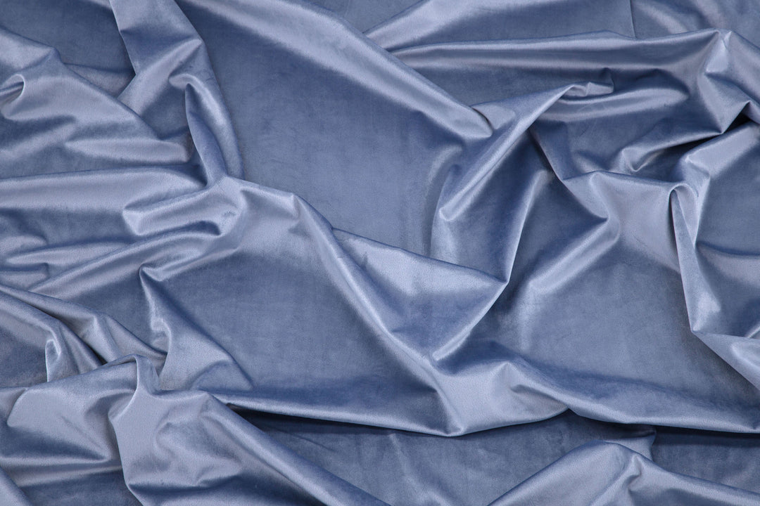 Venture Home Mary Curtain Polyester/velvet - Blue / - 250*135