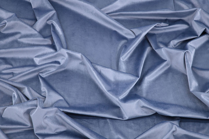 Venture Home Mary Curtain Polyester/velvet - Blue / - 250*135