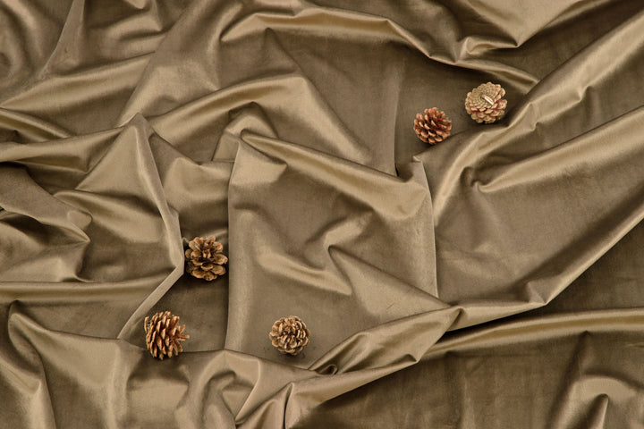 Venture Home Mary Curtain Polyester/velvet - Brown / - 250*135