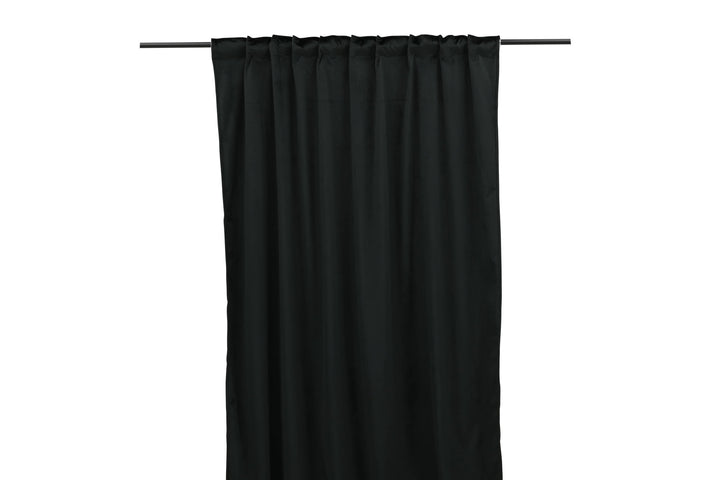 Venture Home Mary Curtain Polyester/velvet - Black / - 250*135