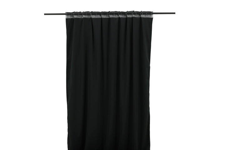 Venture Home Mary Curtain Polyester/velvet - Black / - 250*135