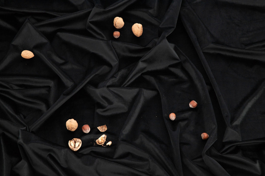 Venture Home Mary Curtain Polyester/velvet - Black / - 250*135