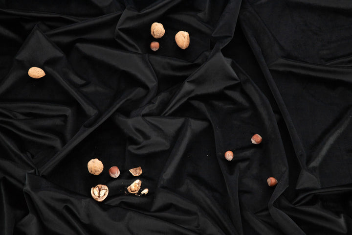 Venture Home Mary Curtain Polyester/velvet - Black / - 250*135