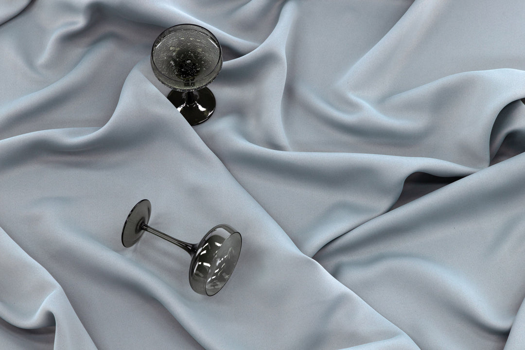 Venture Home Evelyn Curtain Polyester blackout - Light grey - 135*290 - Multi tape