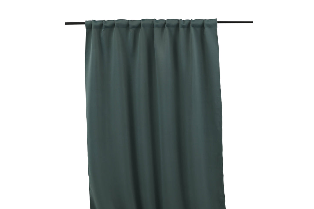 Venture Home Evelyn Curtain Polyester blackout - Blue/green - 135*290 - Multi tape